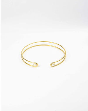 Elegant Curve Choker with pearls Elegant Curve Choker with pearls