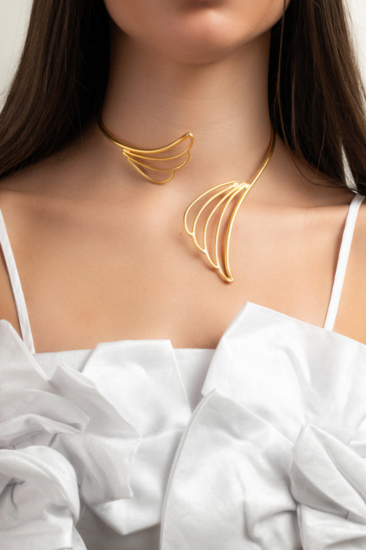 women's necklace elegant necklace gold necklace silver necklace black rhodium necklace valentines gift Womens choker