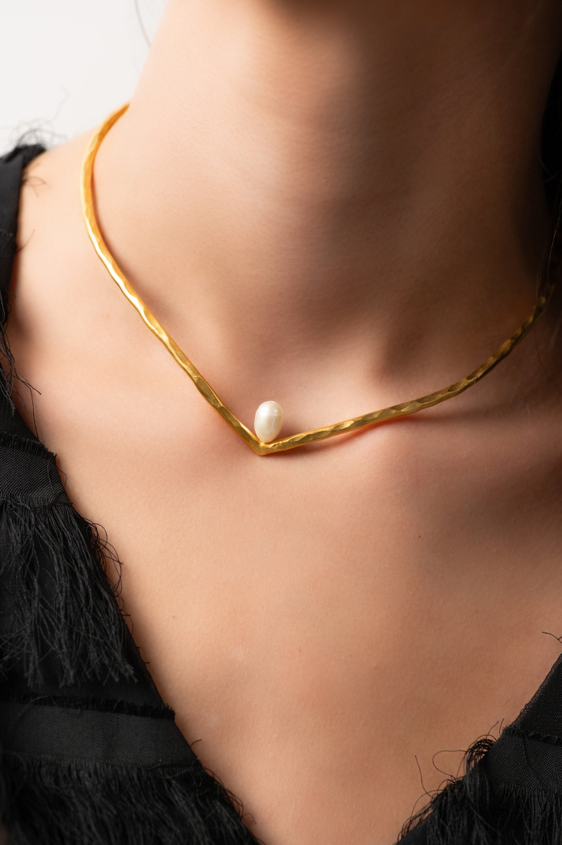 women's necklace elegant necklace gold necklace silver necklace black rhodium necklace valentines gift Womens choker