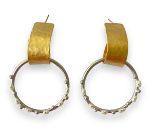 Double Hoop Earrings Double Hoop Earrings