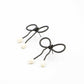 Bow Stud Earrings.