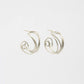 Elegant Curved Hoop Earrings