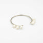 Precision-Set Water Pearl Bracelet
