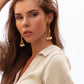  women's Earring elegant earring gold earring silver earring black rhodium earring valentines gift