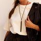women's necklace elegant necklace gold necklace silver necklace black rhodium necklace valentines gift Womens choker 
