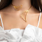 women's necklace elegant necklace gold necklace silver necklace black rhodium necklace valentines gift Womens choker 